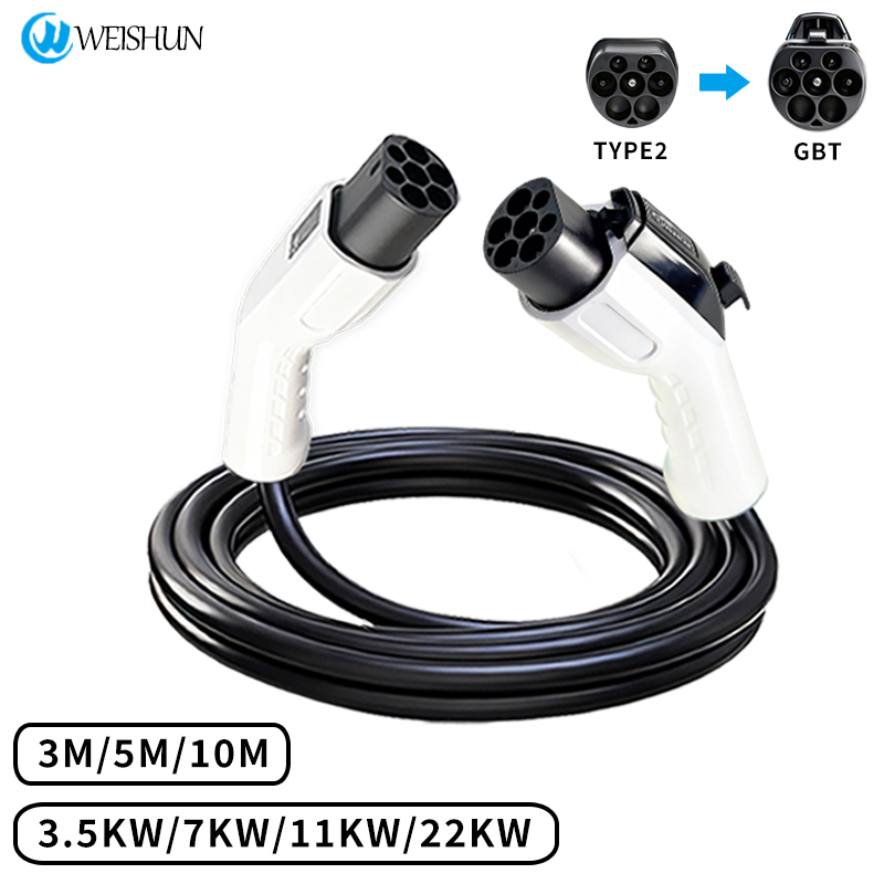 IEC62196 النوع 2 إلى GBT 7 كيل - مراجعة Ev Charger Type 2 22Kw 32A 3 Phase وسعره