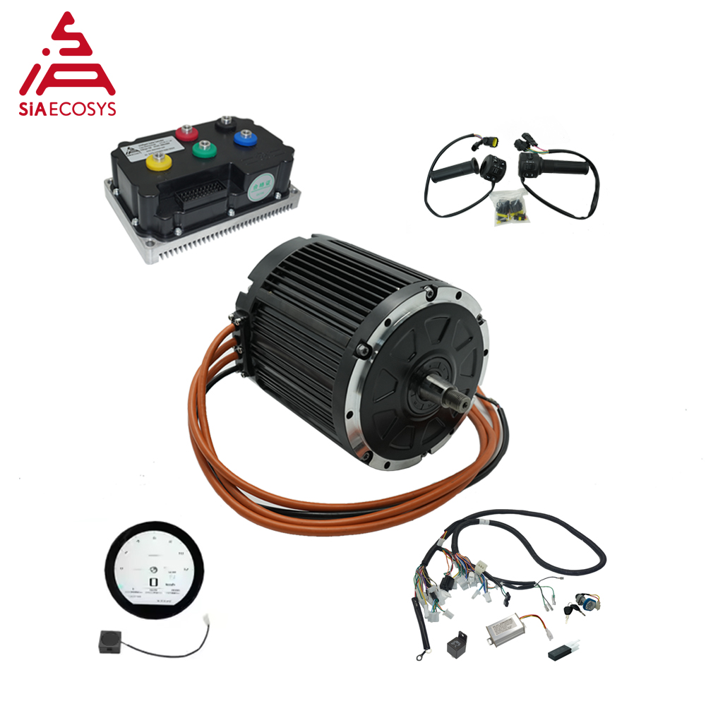 QS MOTOR QS155 36H 5000W منتصف - مراجعة Mid Drive Motor Kit 72V 5000W وسعره