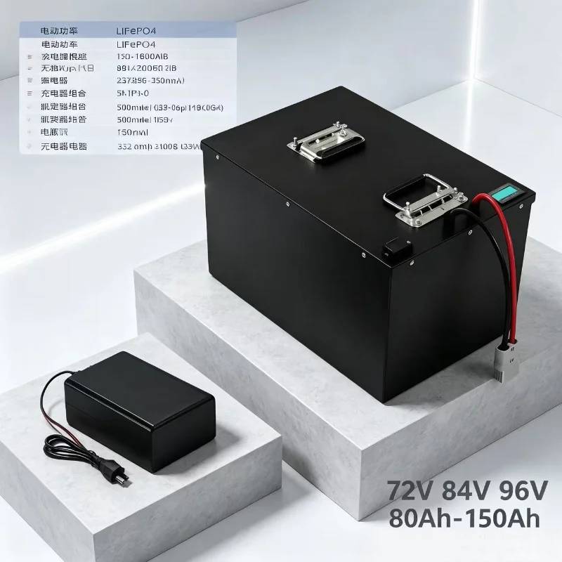 حزمة بطارية LiFePO4 مدمجة بنظا - مراجعة Lifepo4 72V 100Ah Battery Pack Ev وسعره