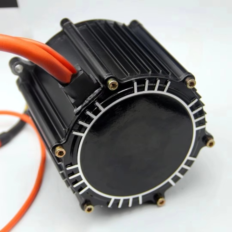 محرك وسطي بقوة 5000 واط، 72 فو - مراجعة Mid Drive Motor Kit 72V 5000W وسعره